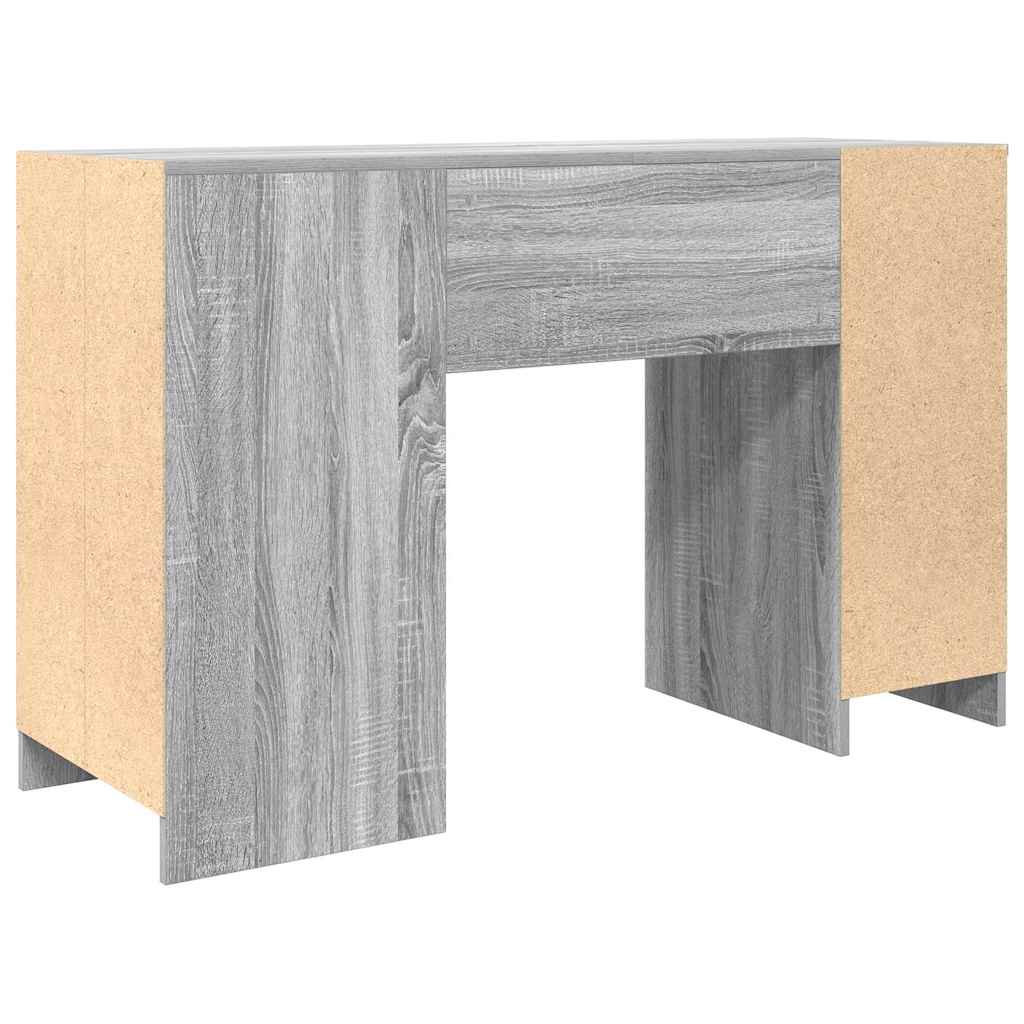 Desk Gray Sonoma 120x42x76 cm Engineered Wood