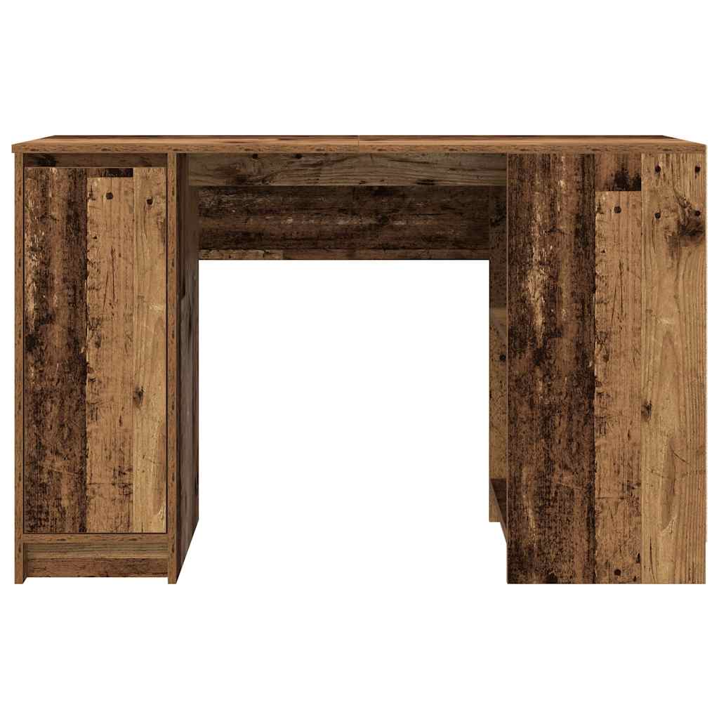 Desk Reclaimed Wood Look 120x42x76 cm Engineered Wood