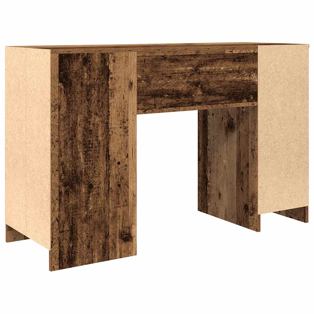 Desk Reclaimed Wood Look 120x42x76 cm Engineered Wood
