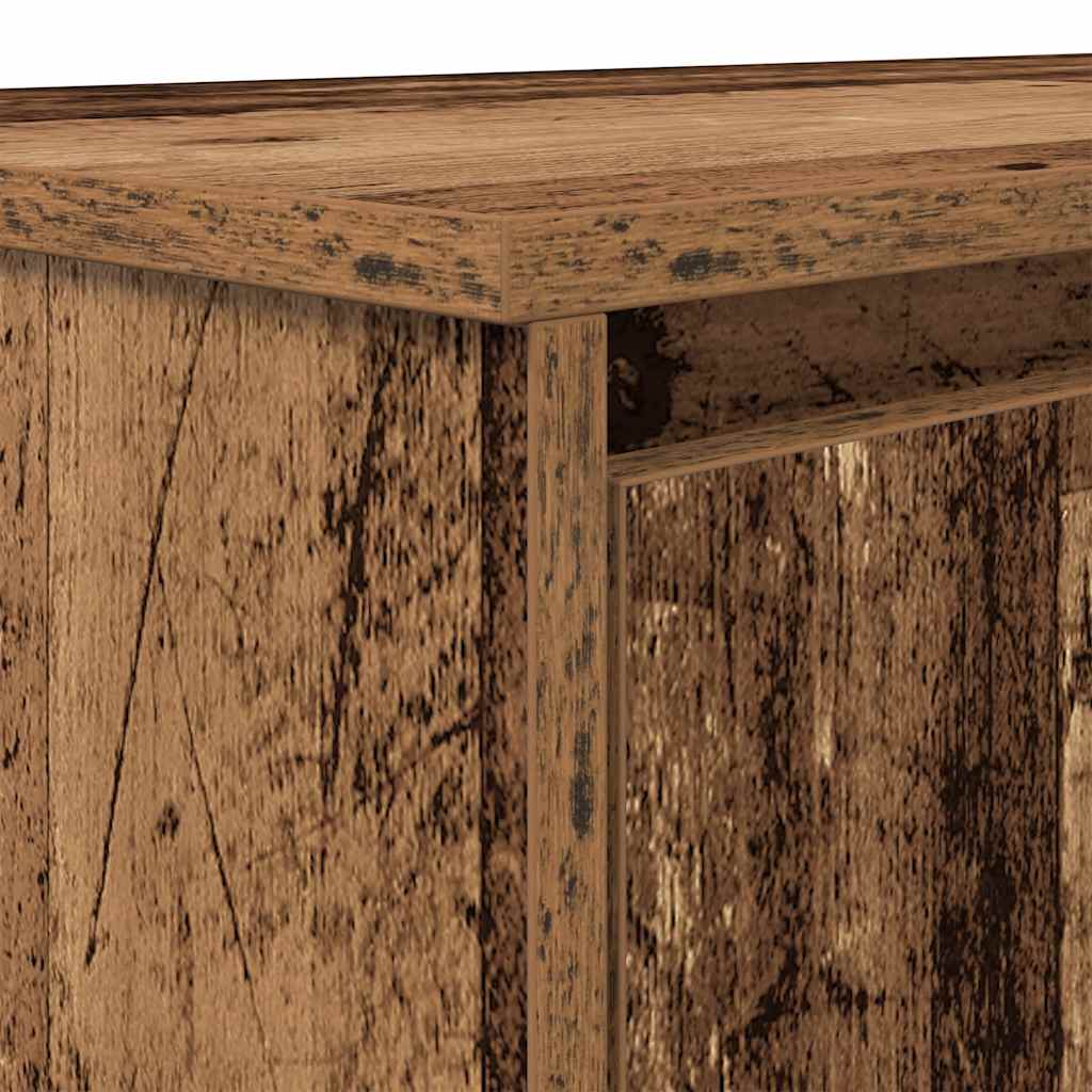 Desk Reclaimed Wood Look 120x42x76 cm Engineered Wood