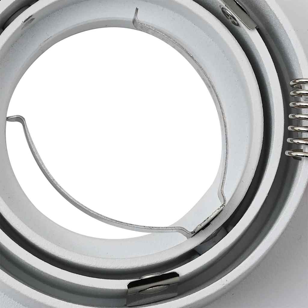 Spotlight 6 pcs White 9 x 9 x 2 cm Aluminum