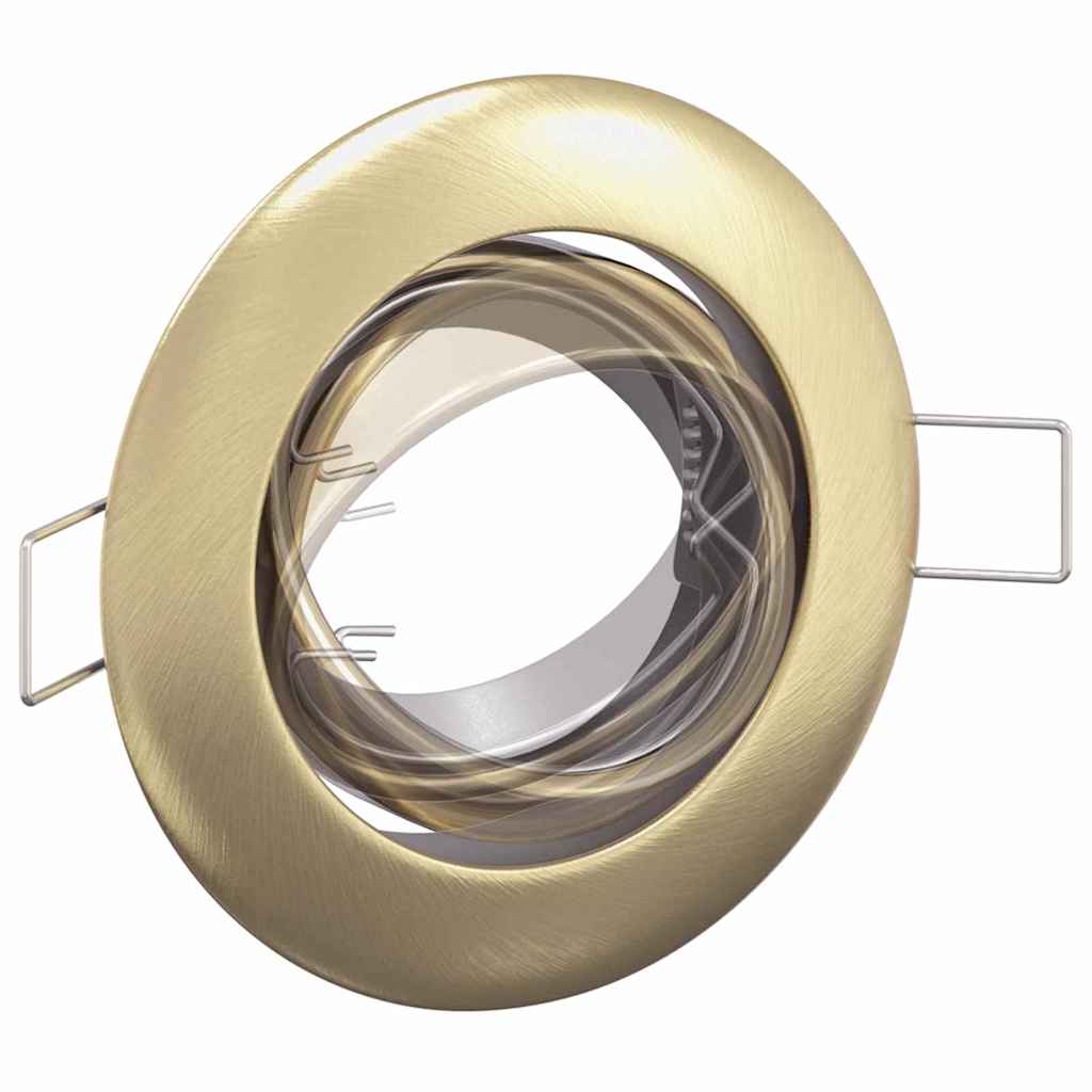Spotlight 6 pcs Brass 9 x 9 x 2.5 cm Metal