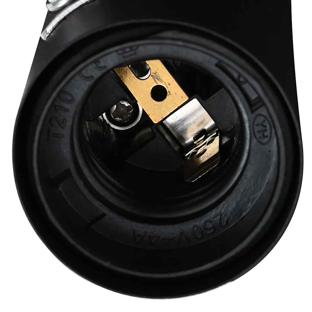 Ceiling spotlight with spotlights black 26 x 6.5 x 11.5 cm metal