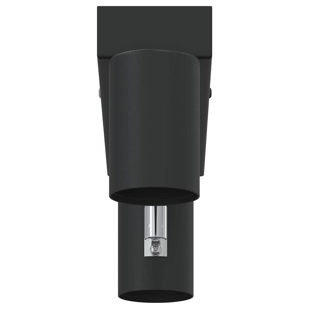 Ceiling spotlight with spotlights black 26 x 6.5 x 11.5 cm metal