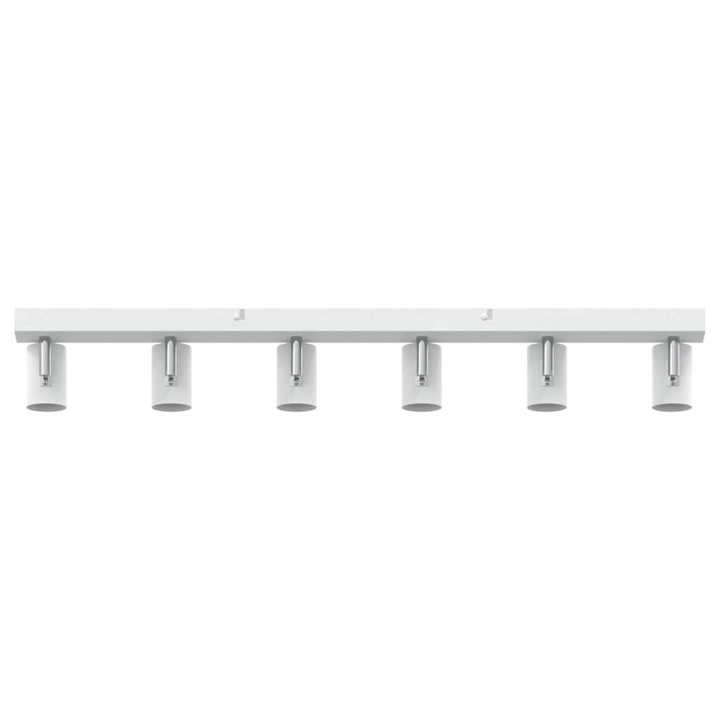 Ceiling Spotlights with White Spots 73 x 6.5 x 11.5 cm Metal