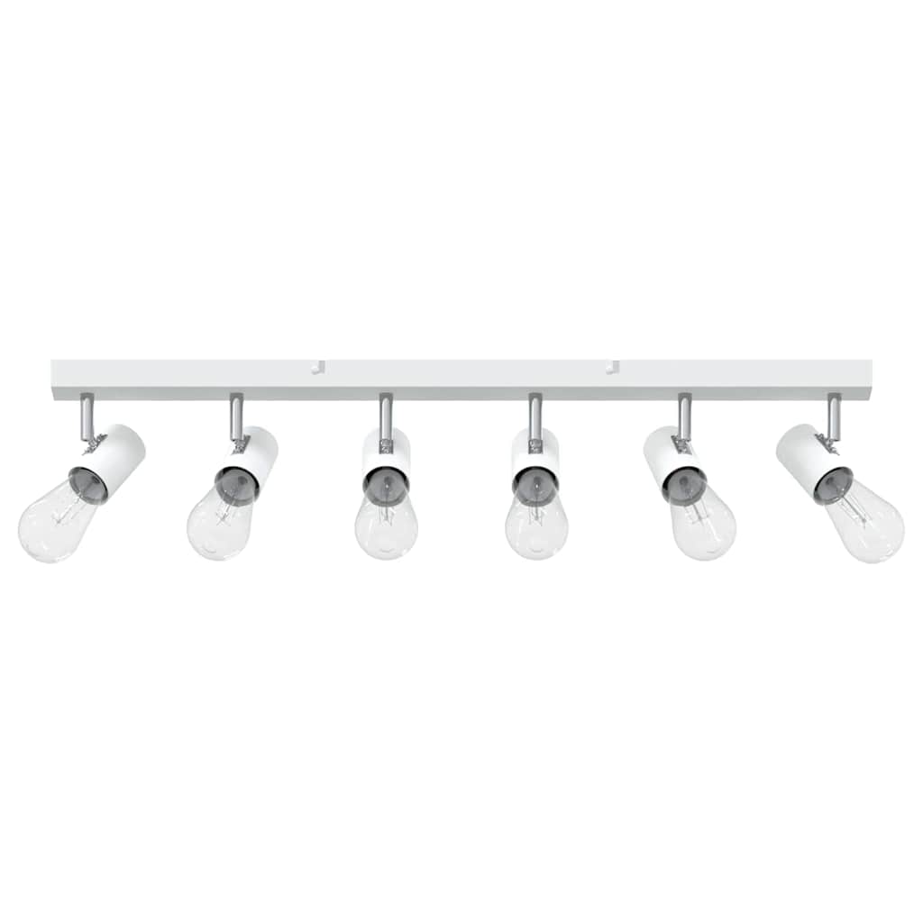 Ceiling Spotlights with White Spots 73 x 6.5 x 11.5 cm Metal