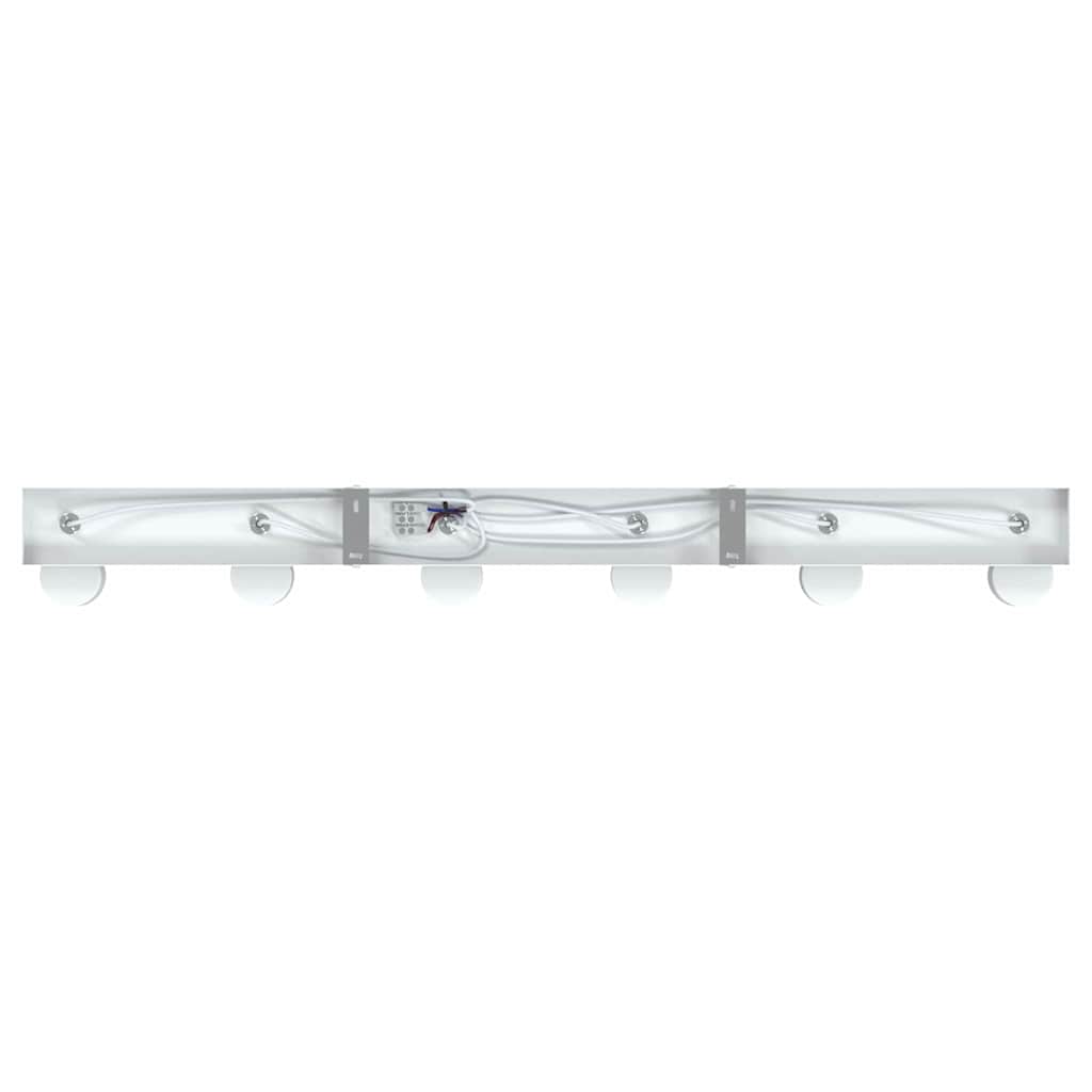Ceiling Spotlights with White Spots 73 x 6.5 x 11.5 cm Metal