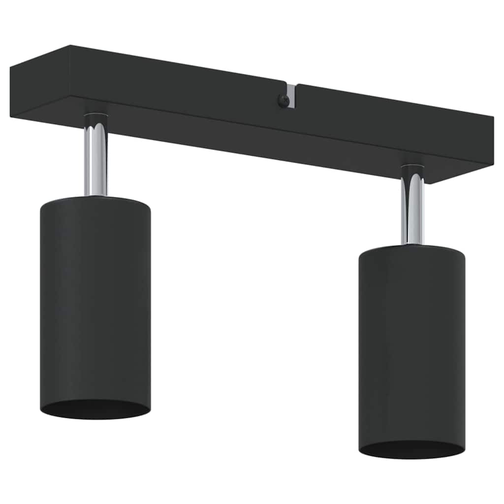 Deckenstrahler mit Strahlern Schwarz 26 x 6 x 16 cm Metall