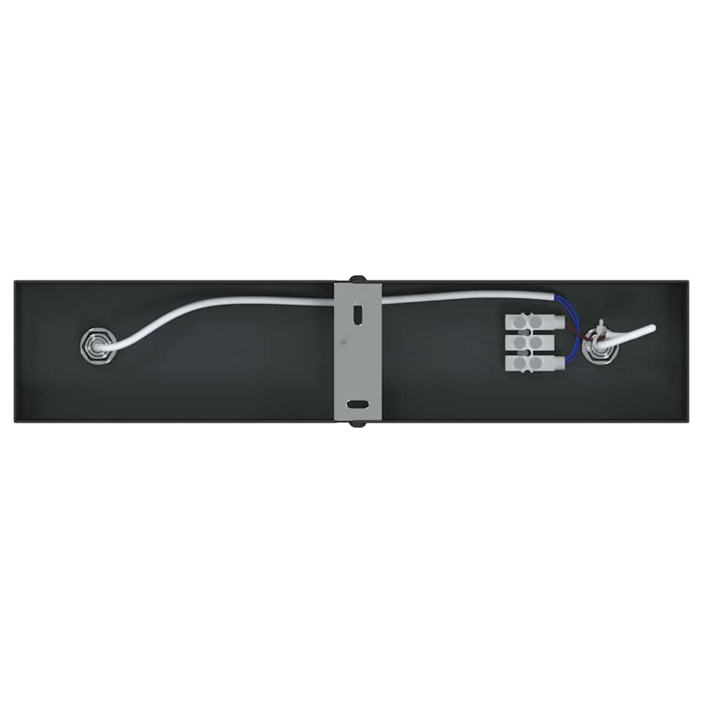 Deckenstrahler mit Strahlern Schwarz 26 x 6 x 16 cm Metall