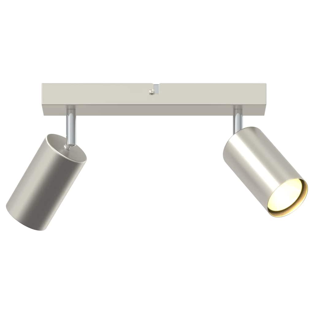 Deckenstrahler mit Strahlern Nickel 26 x 6 x 16 cm Metall