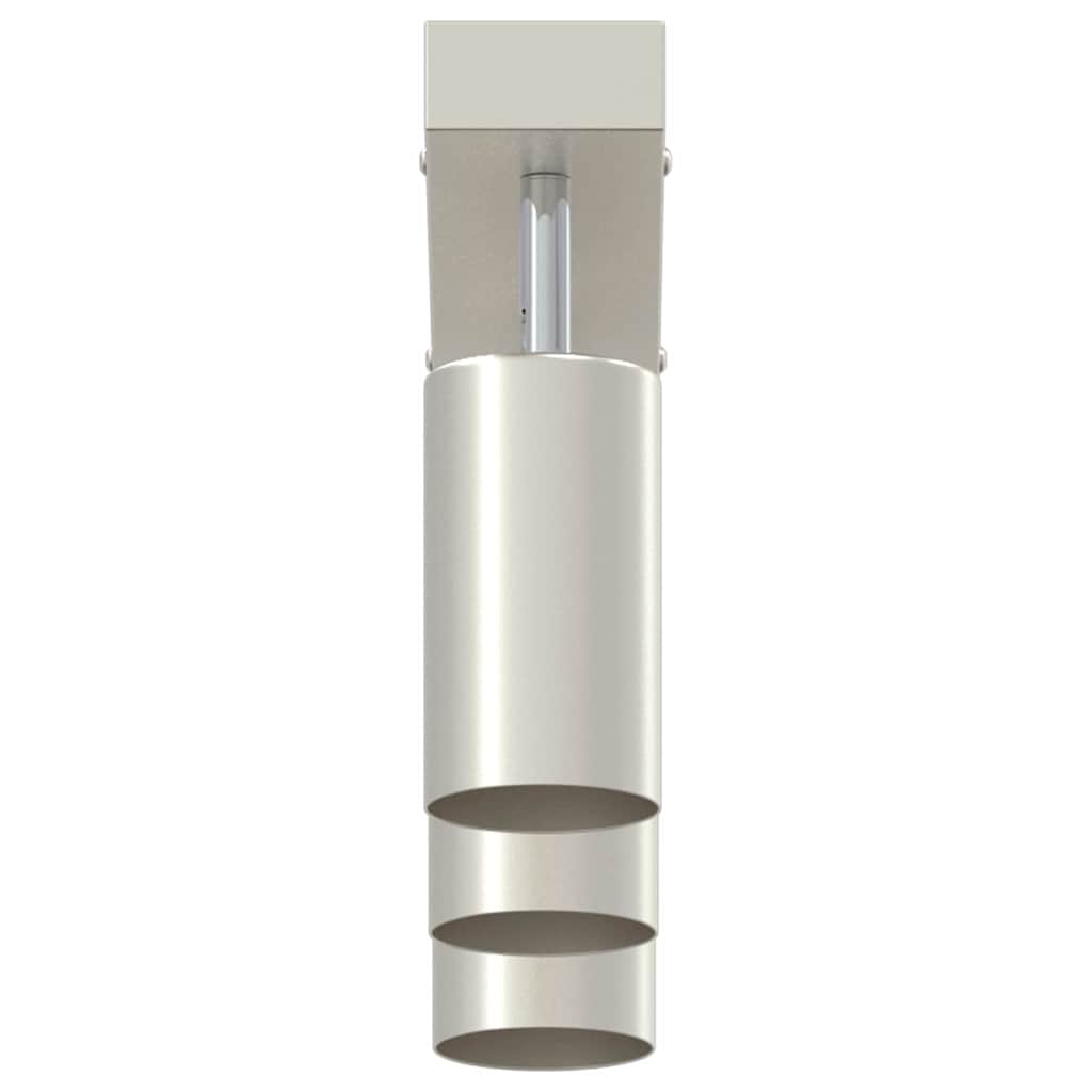 Deckenstrahler mit Strahlern Nickel 38 x 6 x 16 cm Metall