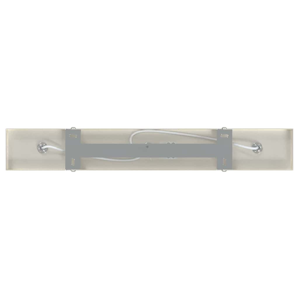Deckenstrahler mit Strahlern Nickel 38 x 6 x 16 cm Metall