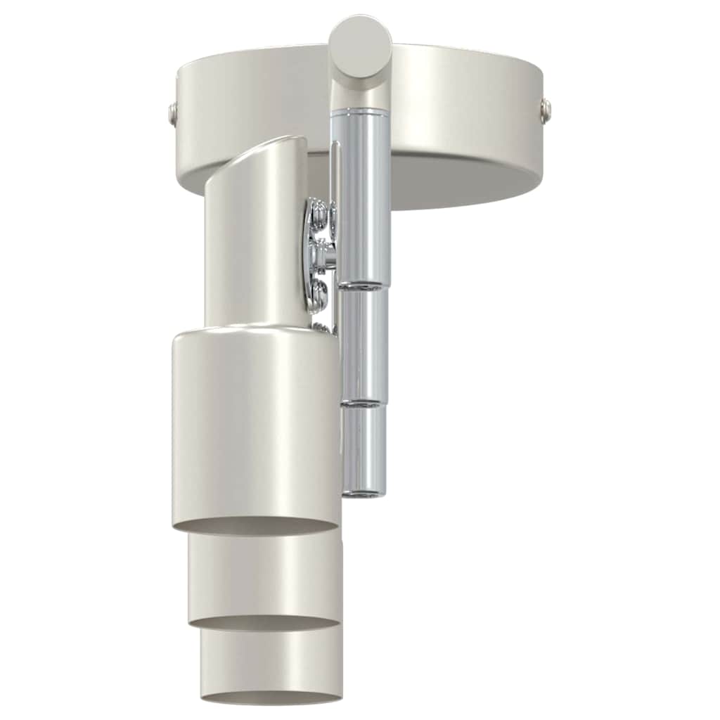 Ceiling spotlight with spotlights nickel 39 x 10.5 x 10.5 cm steel
