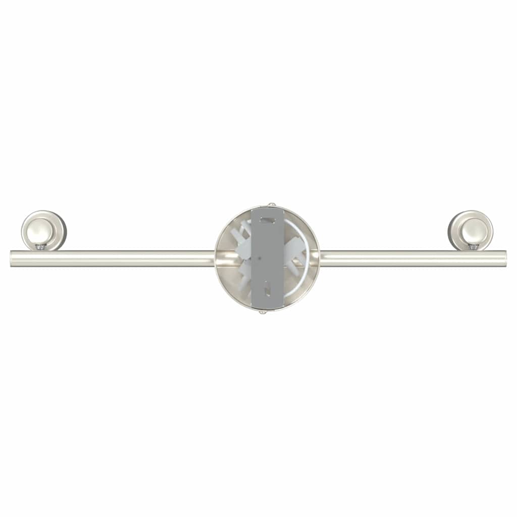 Ceiling spotlight with spotlights nickel 39 x 10.5 x 10.5 cm steel
