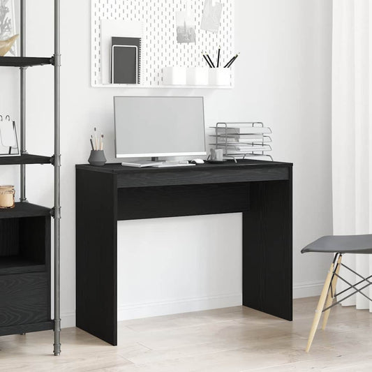 Bureau chêne noir 90 x 40 x 72 cm, panneaux de particules
