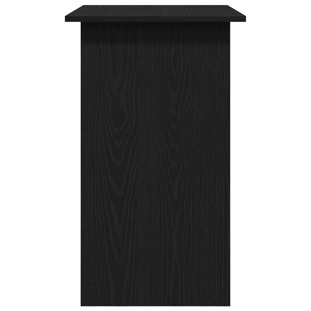 Desk Black Oak-Look 80x45x74 cm Engineered Wood