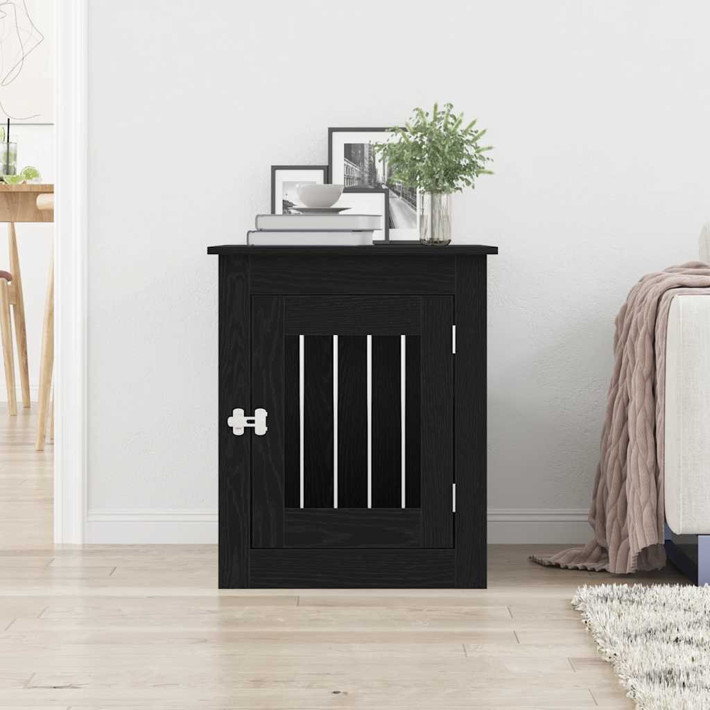 Hundebox-Möbel Schwarze Eiche 55 x 75 x 65 cm Holzwerkstoff