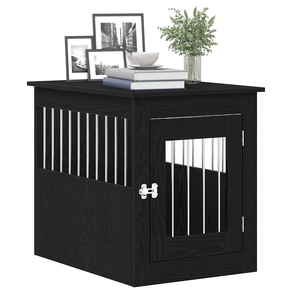 Hundebox-Möbel Schwarze Eiche 55 x 75 x 65 cm Holzwerkstoff