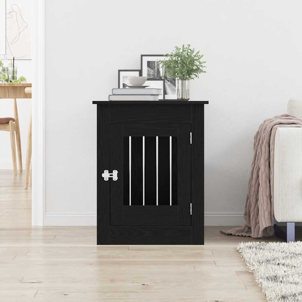 Hundebox-Möbel Schwarze Eiche 55 x 80 x 68 cm Holzwerkstoff