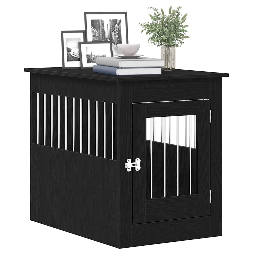 Hundebox-Möbel Schwarze Eiche 55 x 80 x 68 cm Holzwerkstoff