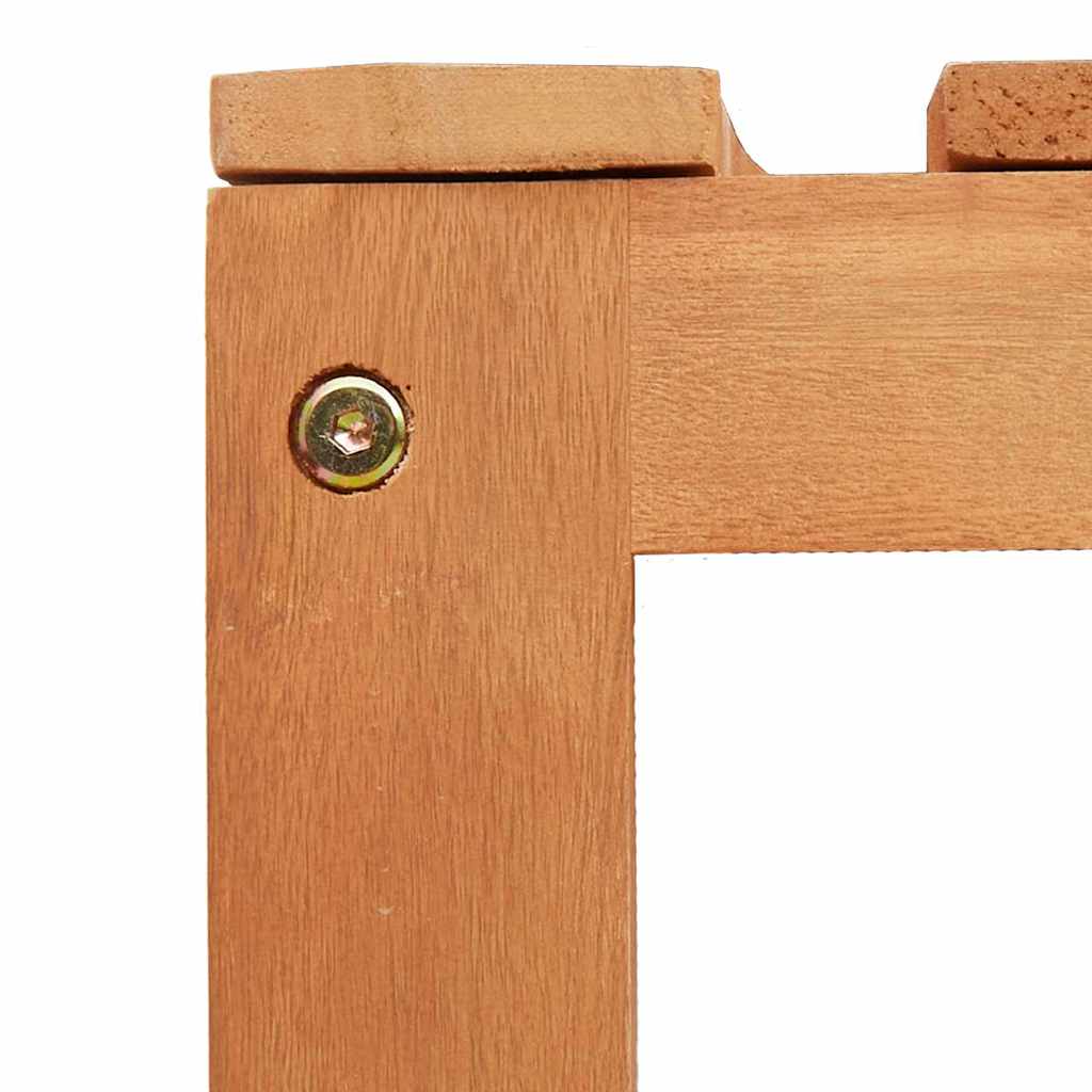 Baumbank Natur 160 x 80 x 45cm Massives Eukalyptus Holz