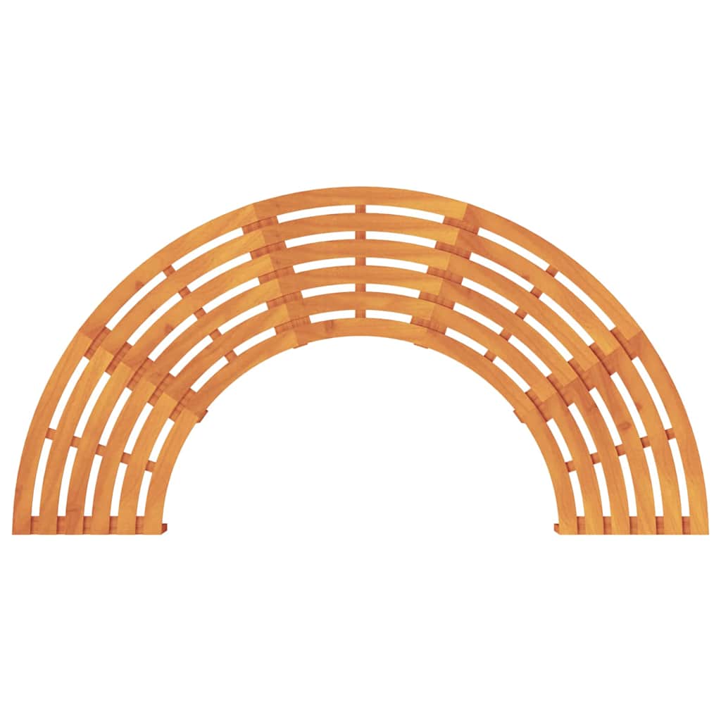 Baumbank Natur 160 x 80 x 45cm Massives Eukalyptus Holz
