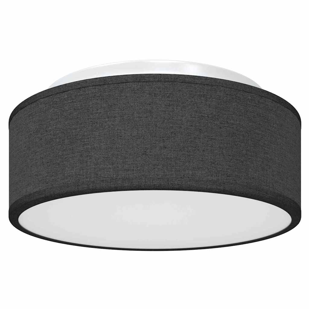 Deckenlampe mit Strahlern Schwarz 30 x 30 x 13,5 cm Stoff