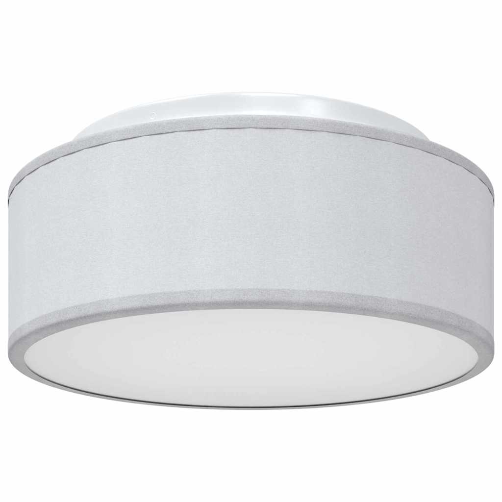 Deckenlampe mit Strahlern Grau 30 x 30 x 13,5 cm Stoff