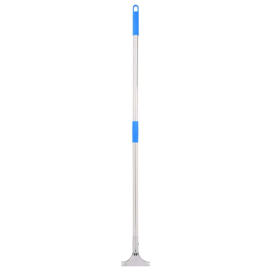 Wasserschieber mit Stielen 5 Stk. 75x122,5 cm Stahl und Gummi