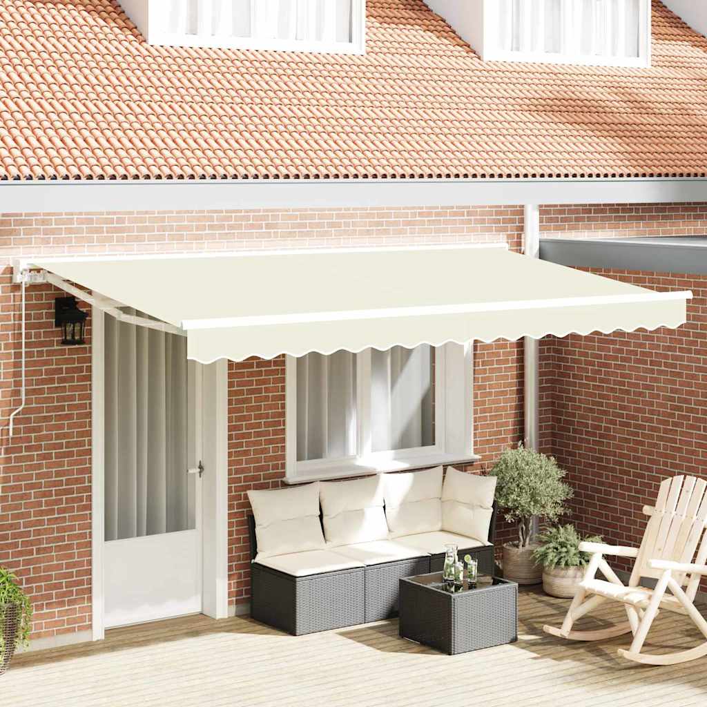 Markisenersatzstoff Creme 380 x 195 cm Polyester