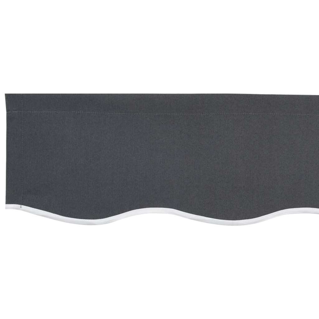 Markisen-Ersatzstoff Anthrazit 350 x 200 cm Segeltuch