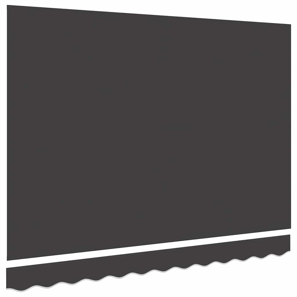 Markisen-Ersatzstoff Anthrazit 350 x 200 cm Segeltuch