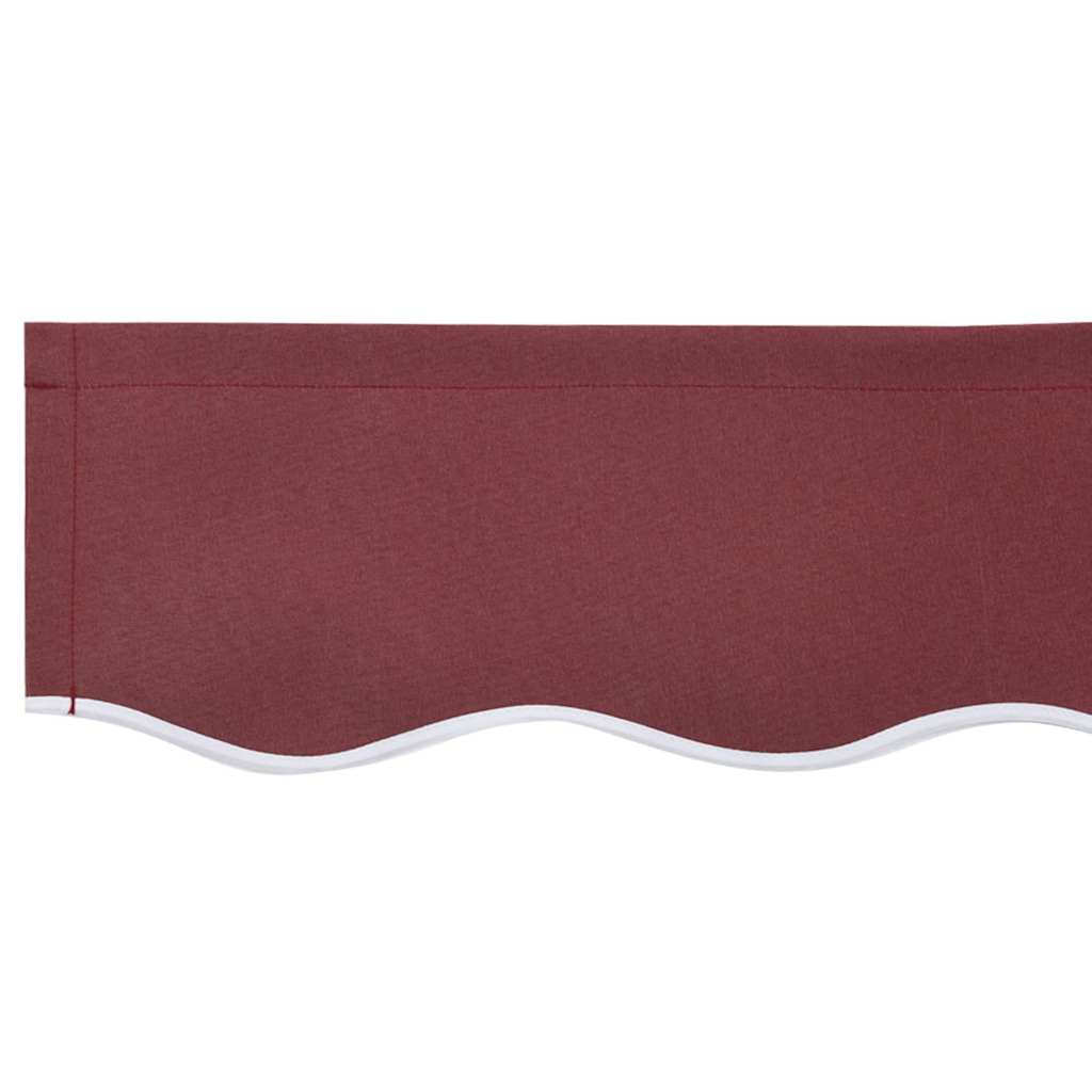 Markisenersatzstoff Bordeauxrot 330 x 195 cm Polyester
