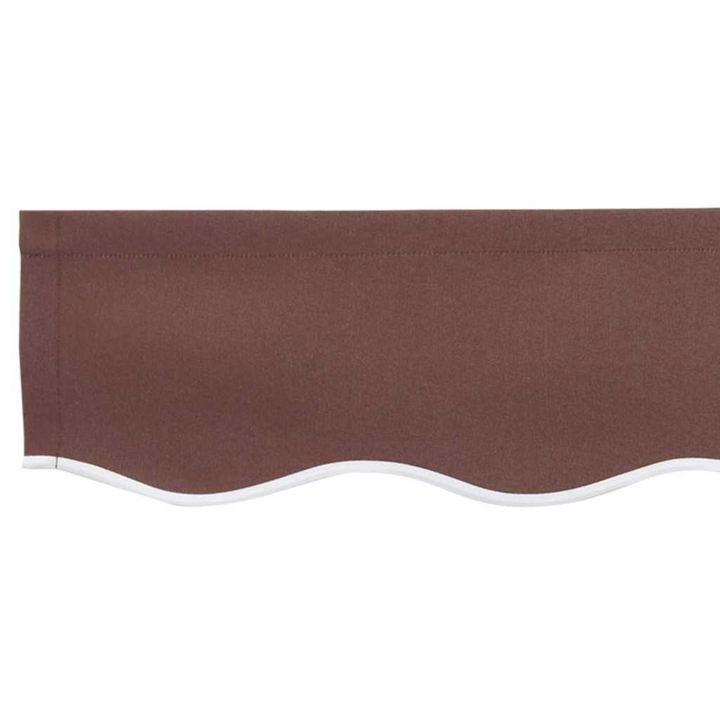 Markisenersatzstoff Braun 330 x 195 cm Polyester