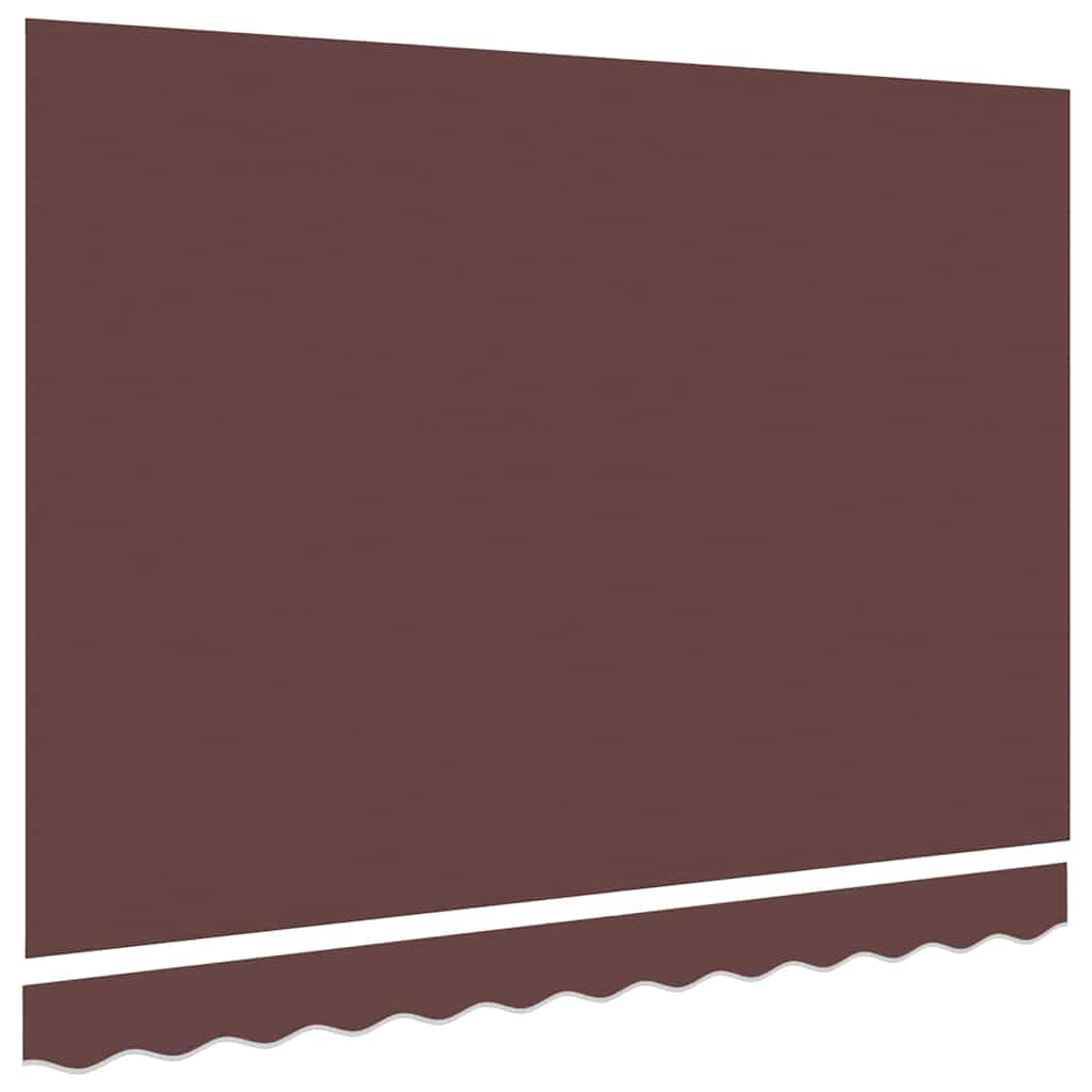 Markisenersatzstoff Braun 330 x 195 cm Polyester