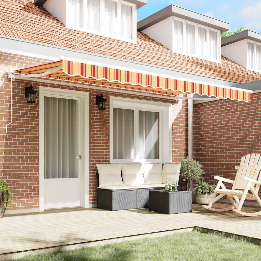 Markisenersatzstoff Mehrfarbig 380 x 195 cm Polyester