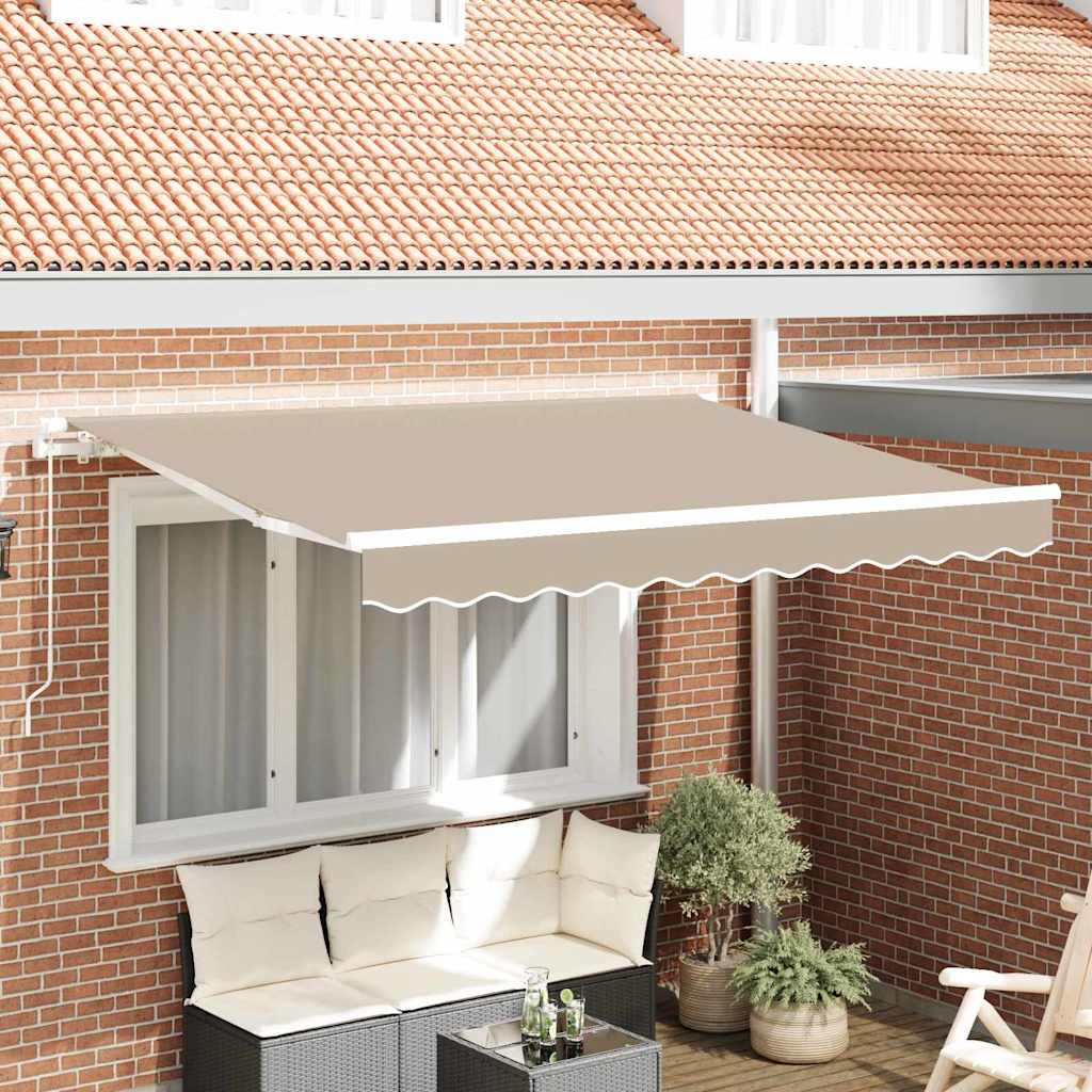 Markisenersatzstoff Beige 280 x 245 cm Polyester