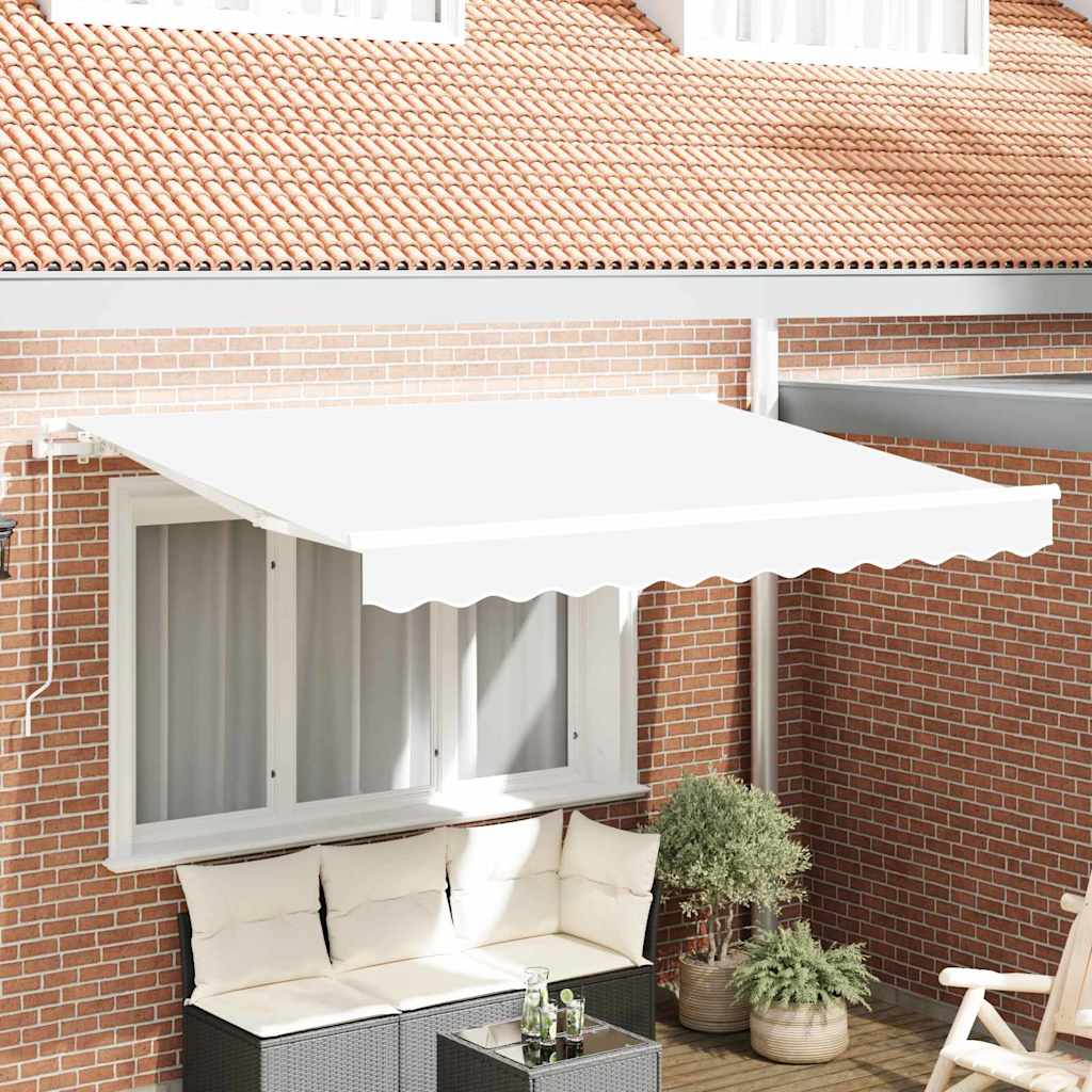 Markisenersatzstoff Weiß 280 x 245 cm Polyester