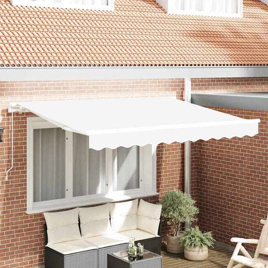 Markisenersatzstoff Weiß 330 x 245 cm Polyester