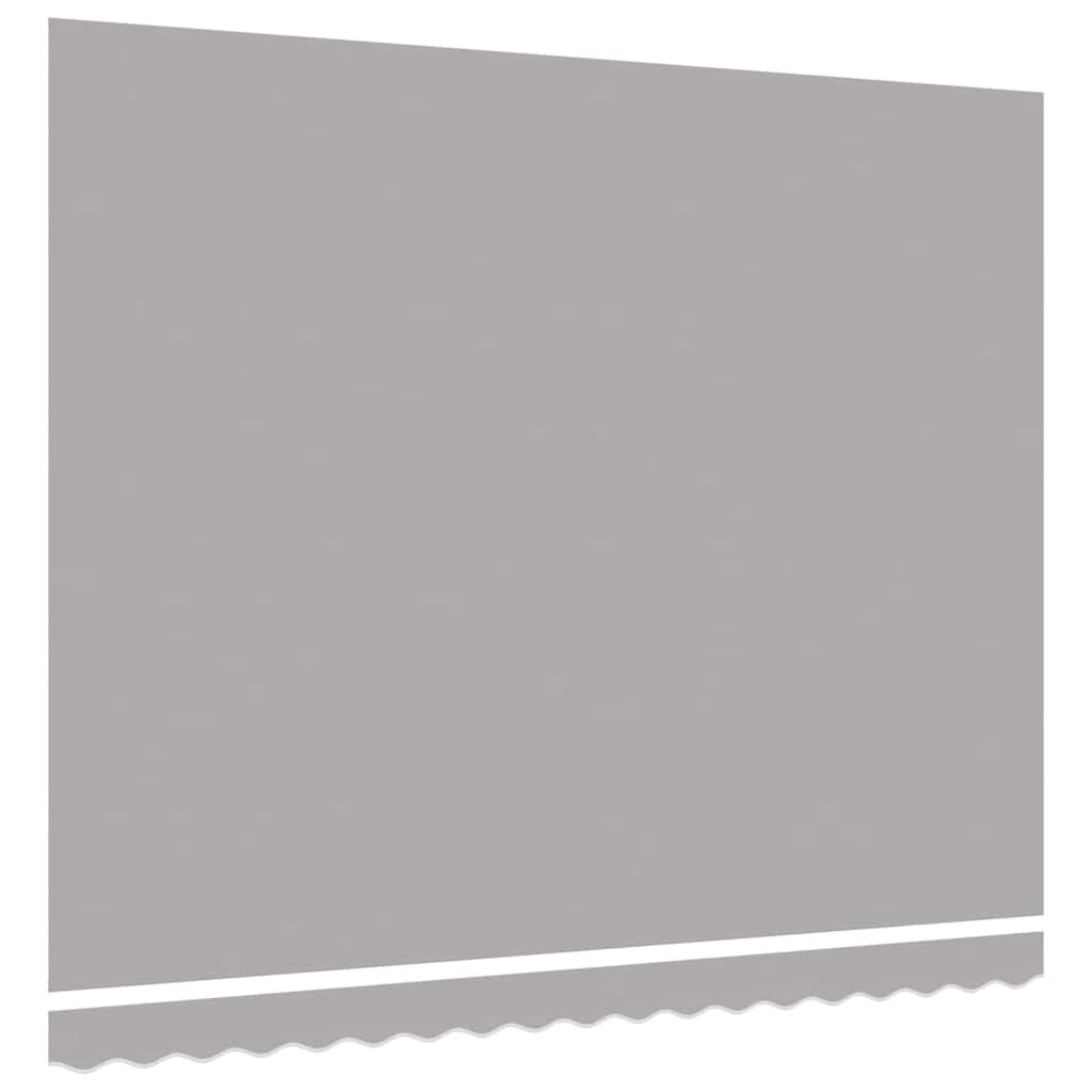 Markisenersatzstoff Hellgrau 380 x 295 cm Polyester