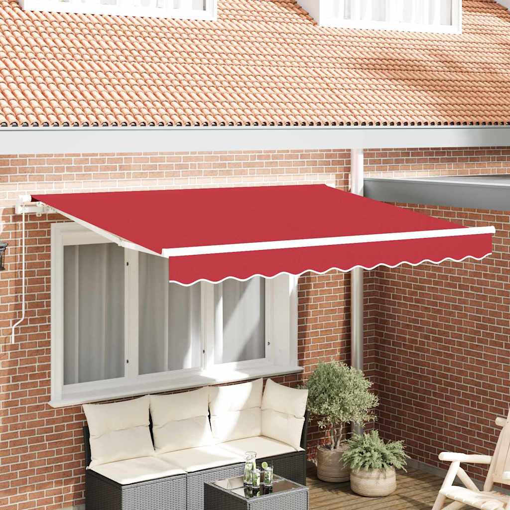 Markisenersatzstoff Rot 280 x 245 cm Polyester