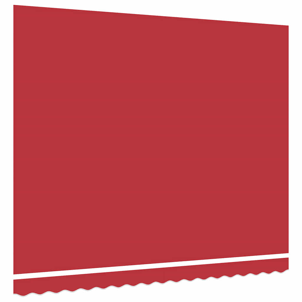 Markisenersatzstoff Rot 380 x 295 cm Polyester