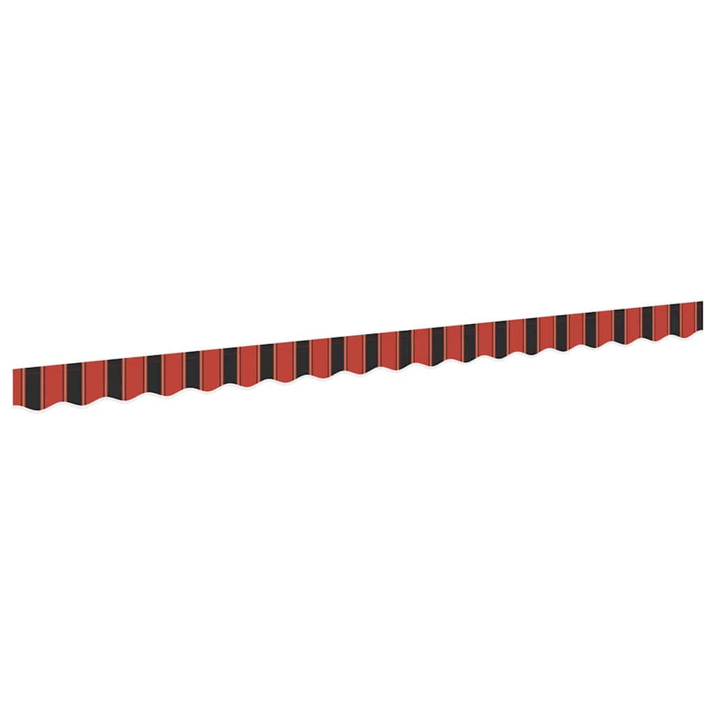 Markisenvolant Mehrfarbig 580 x 20 cm Segeltuch