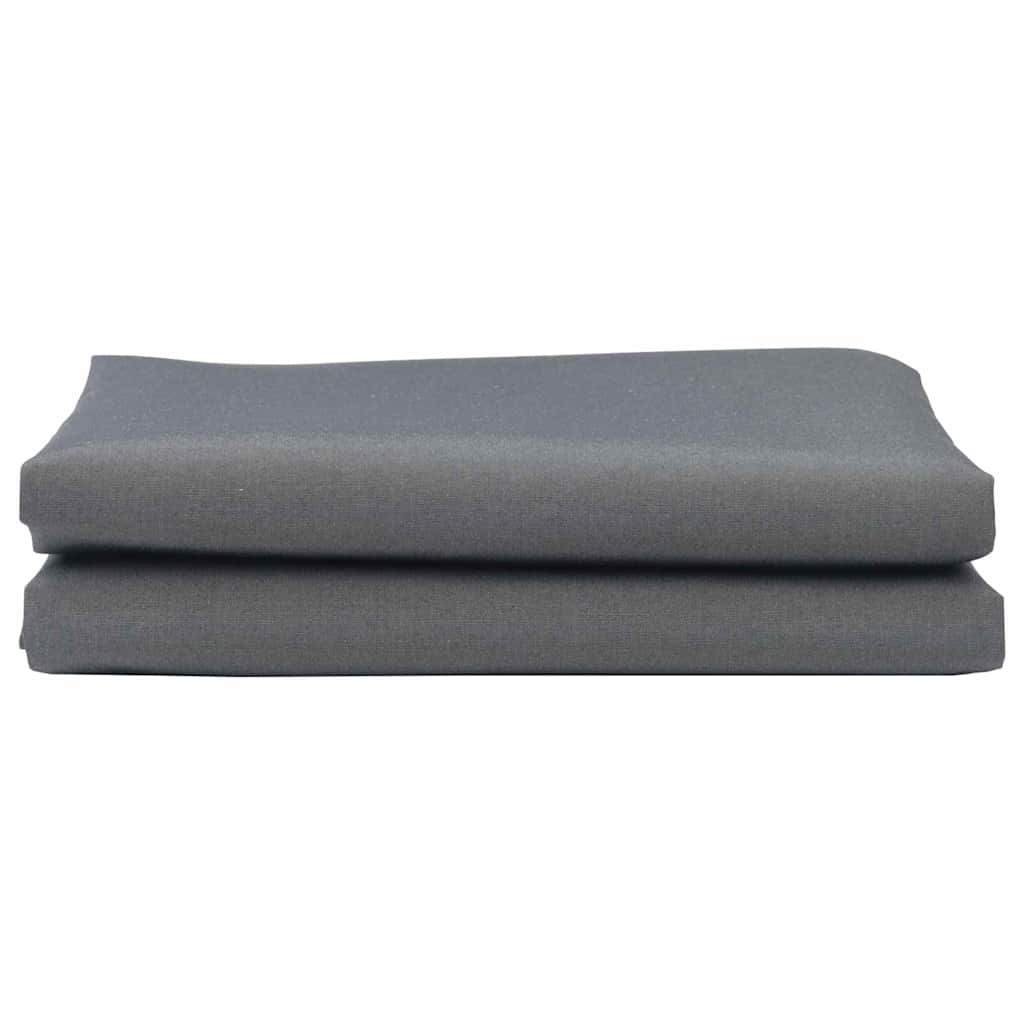 Markisenersatz Anthrazit 1000 x 160 cm Polyesterleinwand