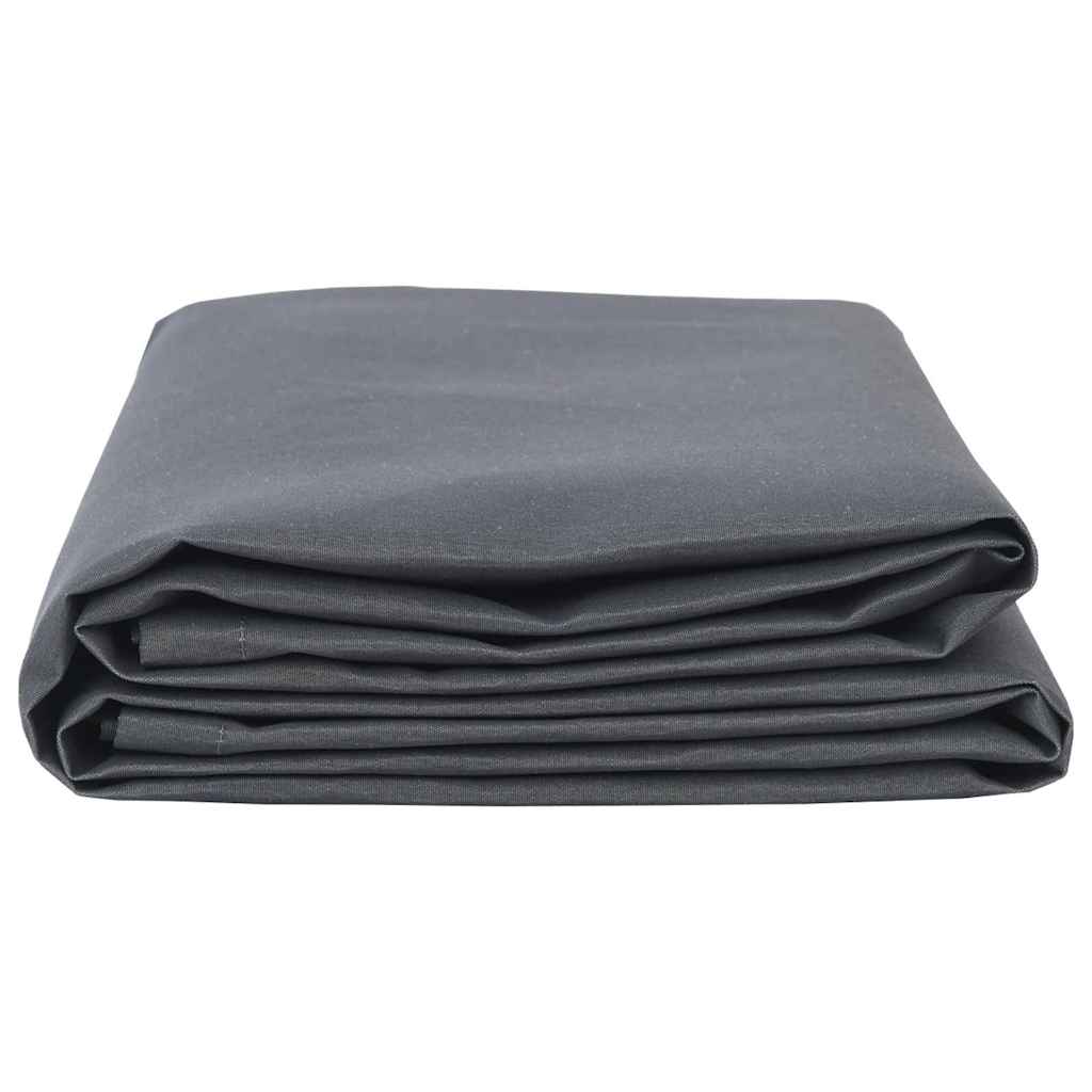 Markisenersatz Anthrazit 1000 x 160 cm Polyesterleinwand