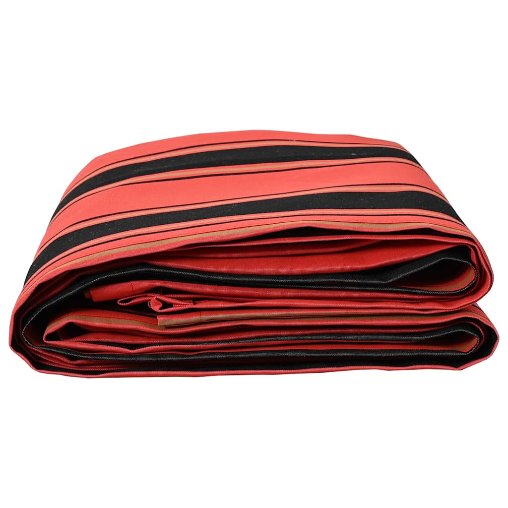 Markisenersatz Orange und Schwarz 1000 x 160 cm