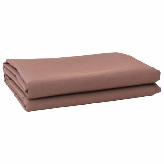 Markisenersatz Braun 1000 x 160 cm Polyesterleinwand