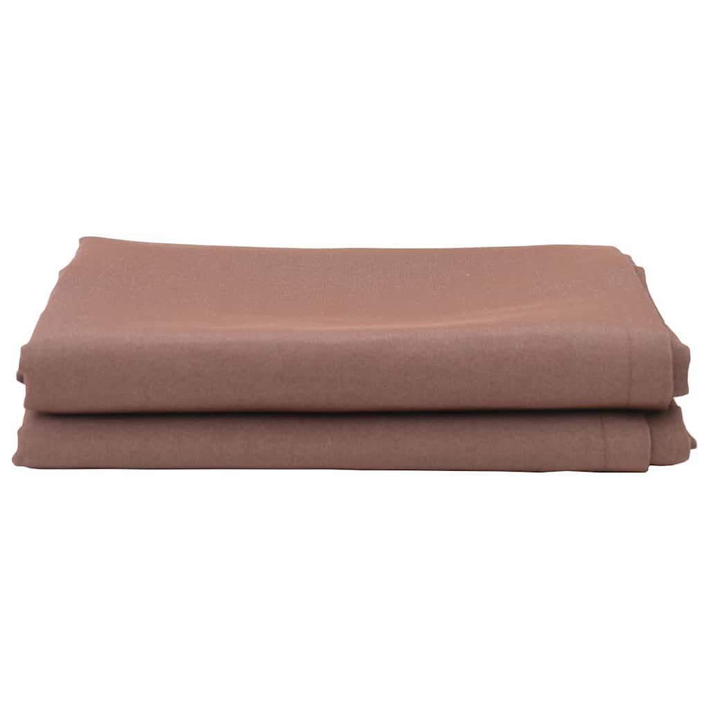 Markisenersatz Braun 1000 x 160 cm Polyesterleinwand