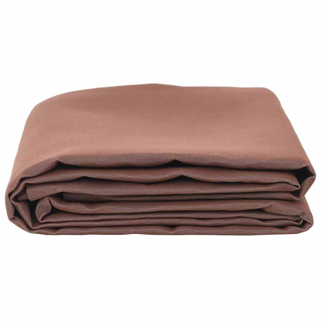Markisenersatz Braun 1000 x 160 cm Polyesterleinwand