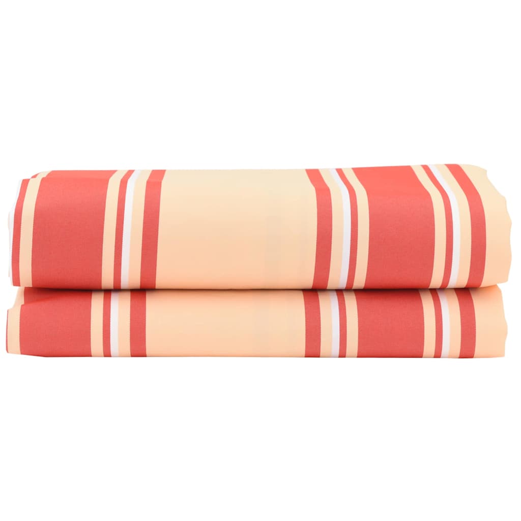 Markisenersatz Gelb und Orange 1000 x 160 cm Polyesterleinwand